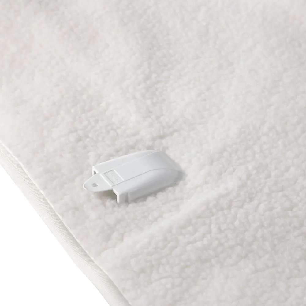 Bedra Electric Blanket Fully Fitted Fleece Heated Single