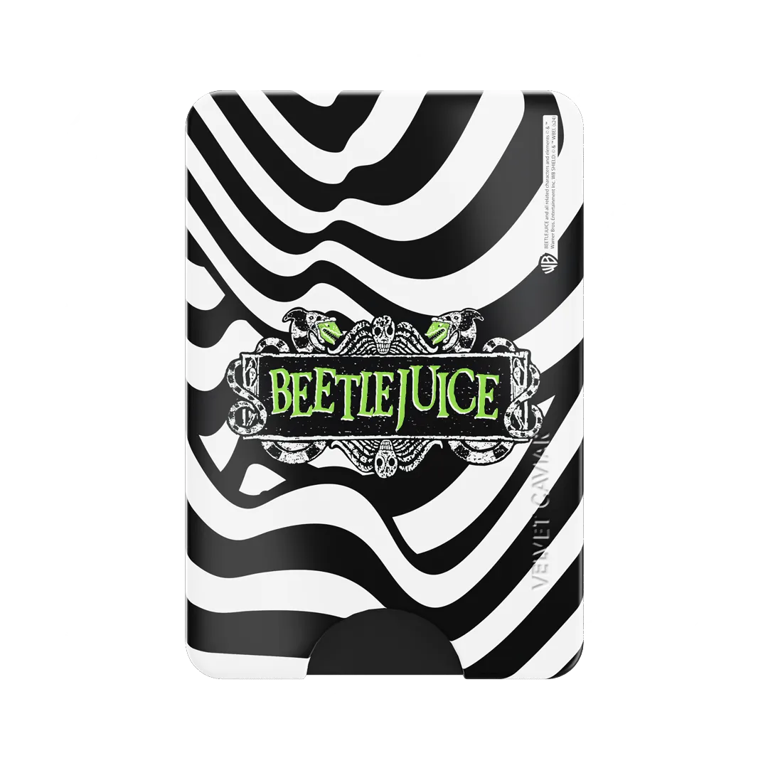 Beetlejuice It's Showtime MagSafe Wallet