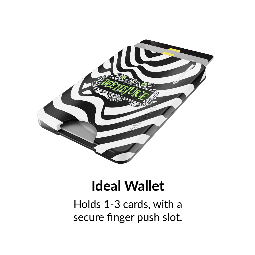 Beetlejuice It's Showtime MagSafe Wallet