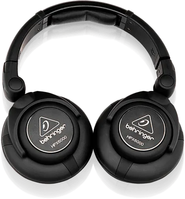 Behringer HPX6000 DJ Headphone, CLOSED-BACK (HPX 6000 / HPX-6000)