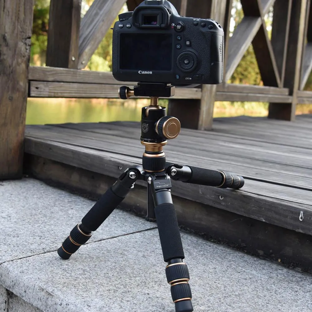 Beike QZSD Q166 Aluminium Mini Portable Tripod with Ball Head