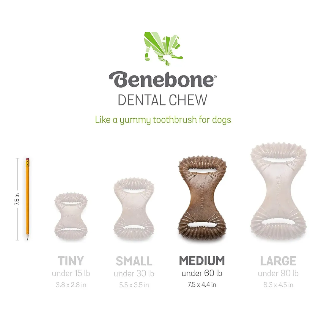 Benebone Dental Chew Chicken Flavor Dog Chew Toy