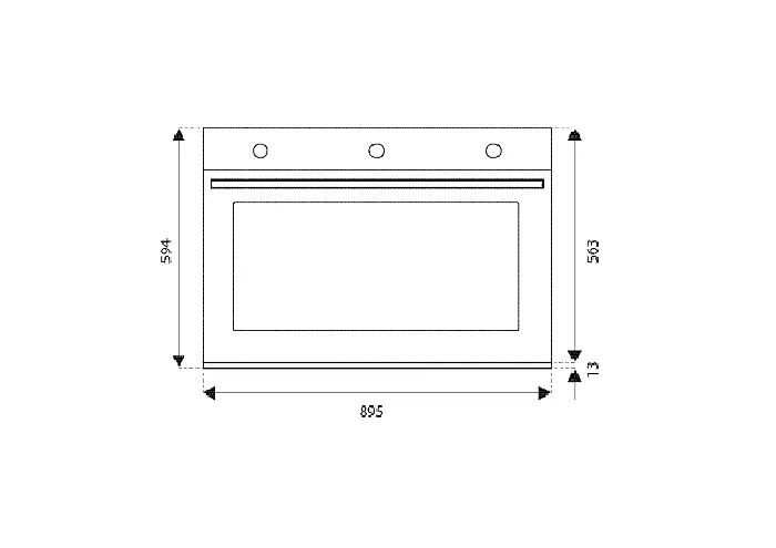 Bertazzoni Professional Series Built-In Electric Oven 90cm