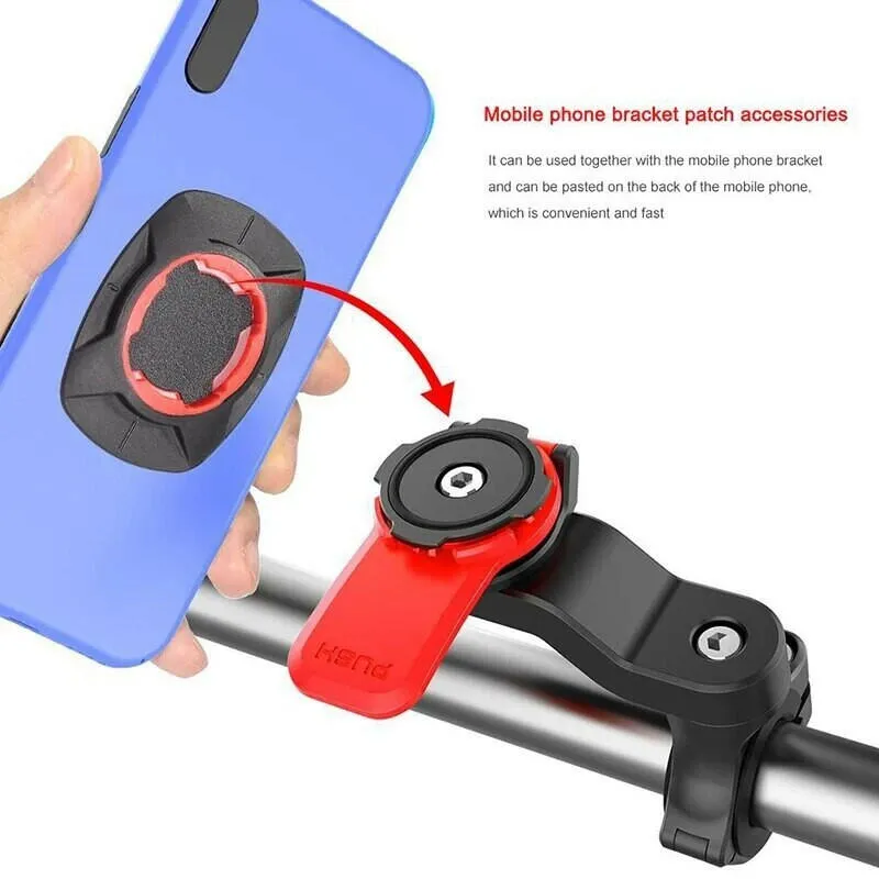 Bike Phone Holder Adjustable MTB Bike Bracket Universal Bicycle Phone Stand Bike Handlebar Stem Support Rack