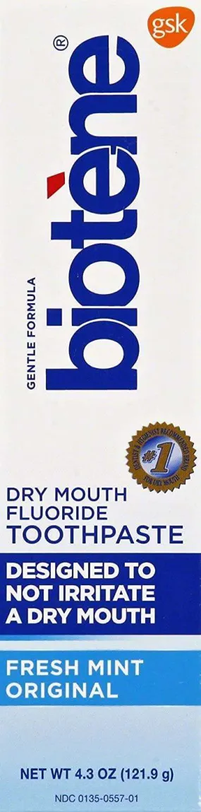 Biotene Dry Mouth Toothpaste Fresh Mint 100ml