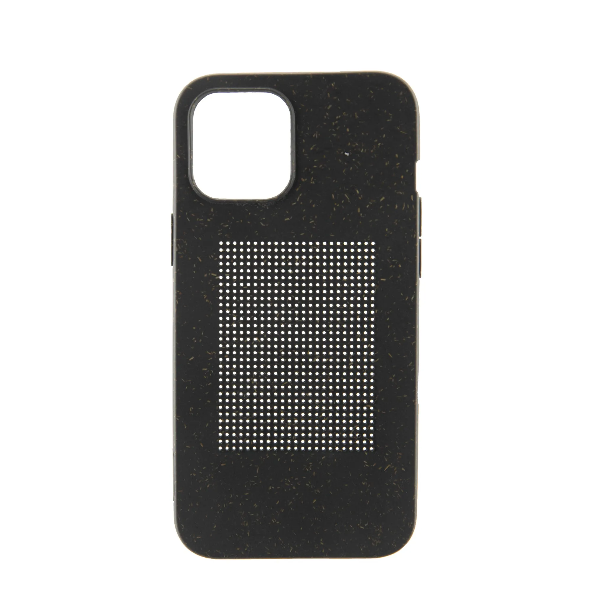 Black iPhone 12 Pro Max Stitch Case