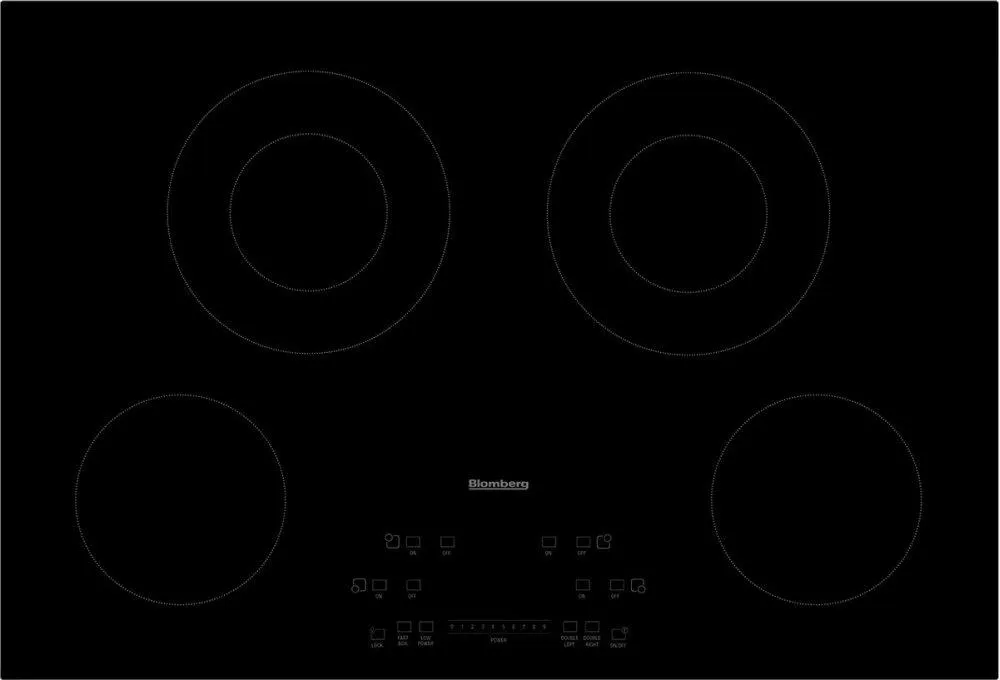 Blomberg Appliances CTE30410 30in electric cooktop, 4 burner, touch controls