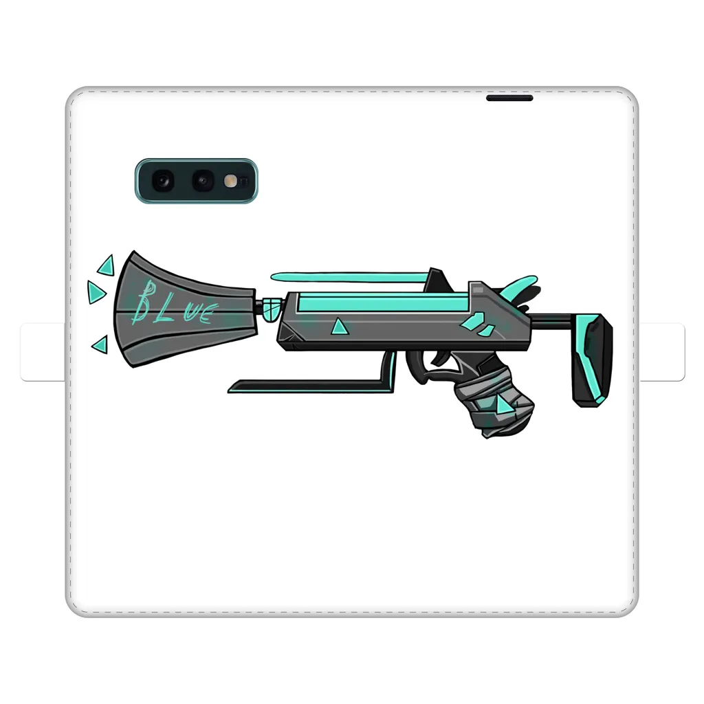 Blue Weapon Fully Printed Wallet Cases