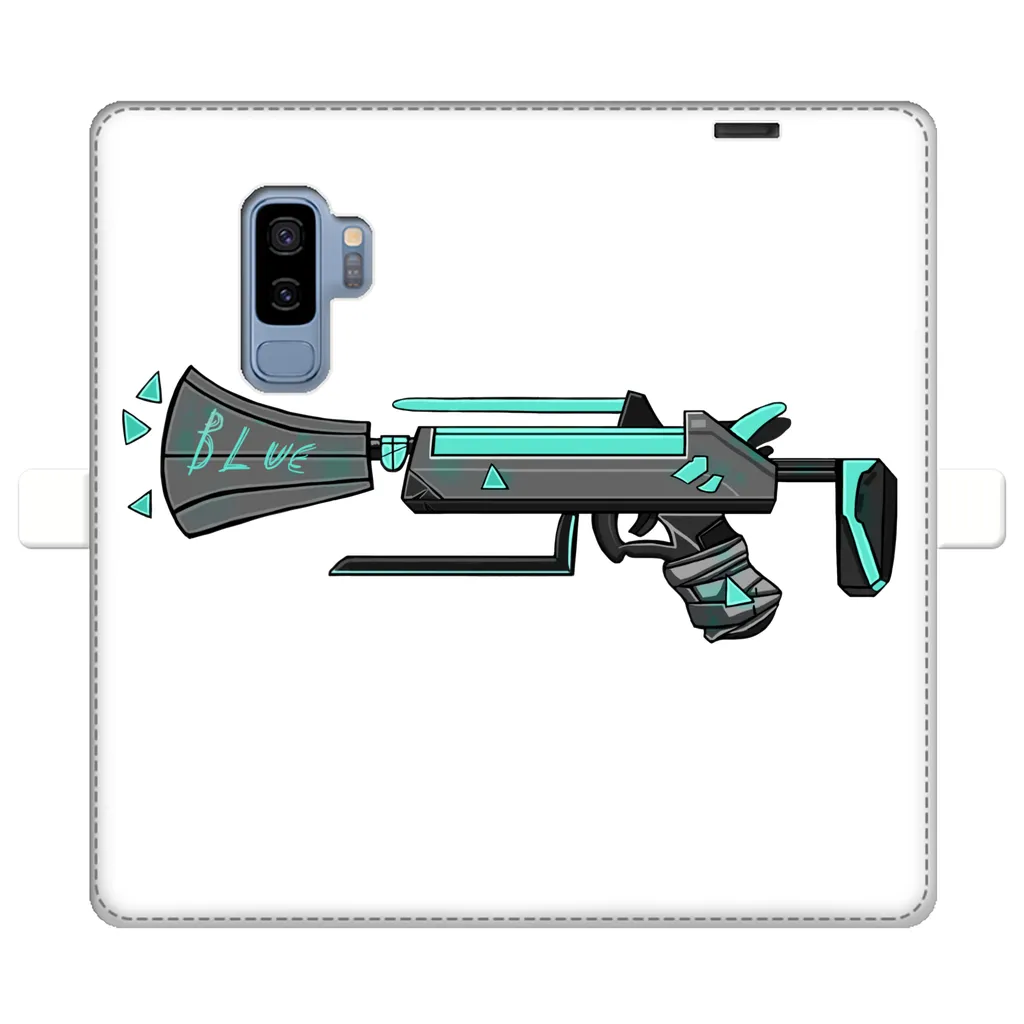 Blue Weapon Fully Printed Wallet Cases