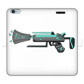 Blue Weapon Fully Printed Wallet Cases