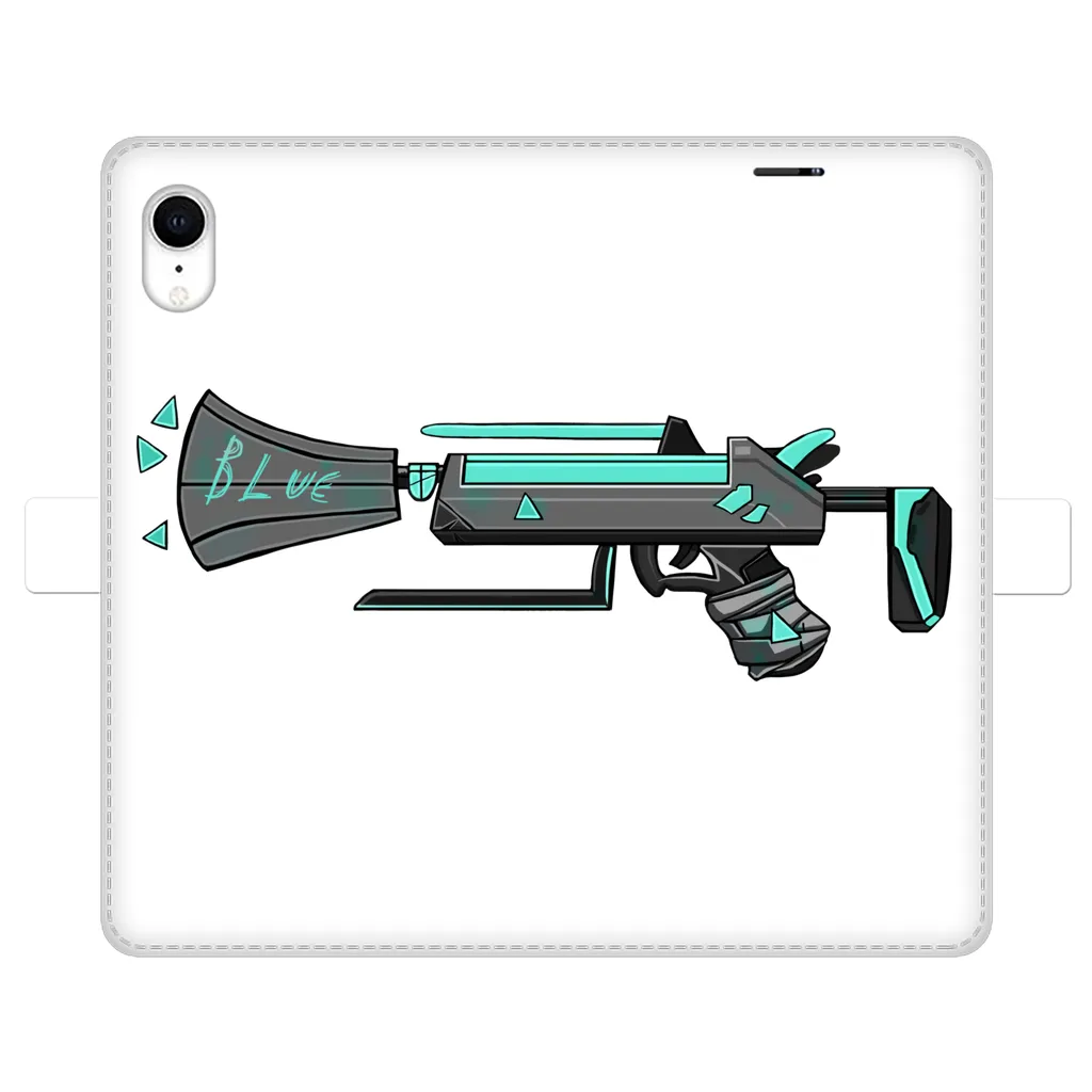 Blue Weapon Fully Printed Wallet Cases