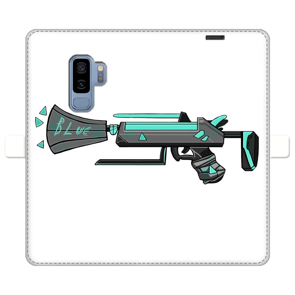 Blue Weapon Fully Printed Wallet Cases