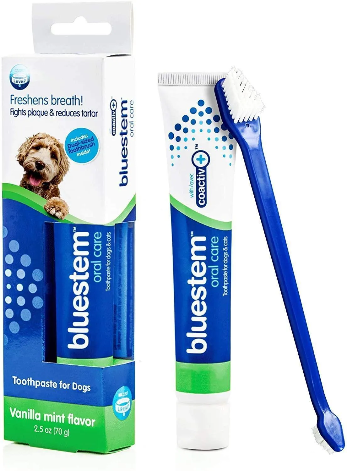 Bluestem Toothpaste & Brush Combo - Vanilla Mint 70g