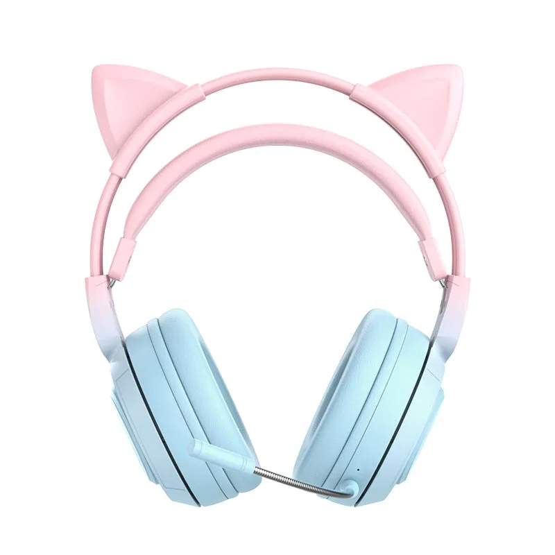 Bluetooth Cat Headphones With Microphone