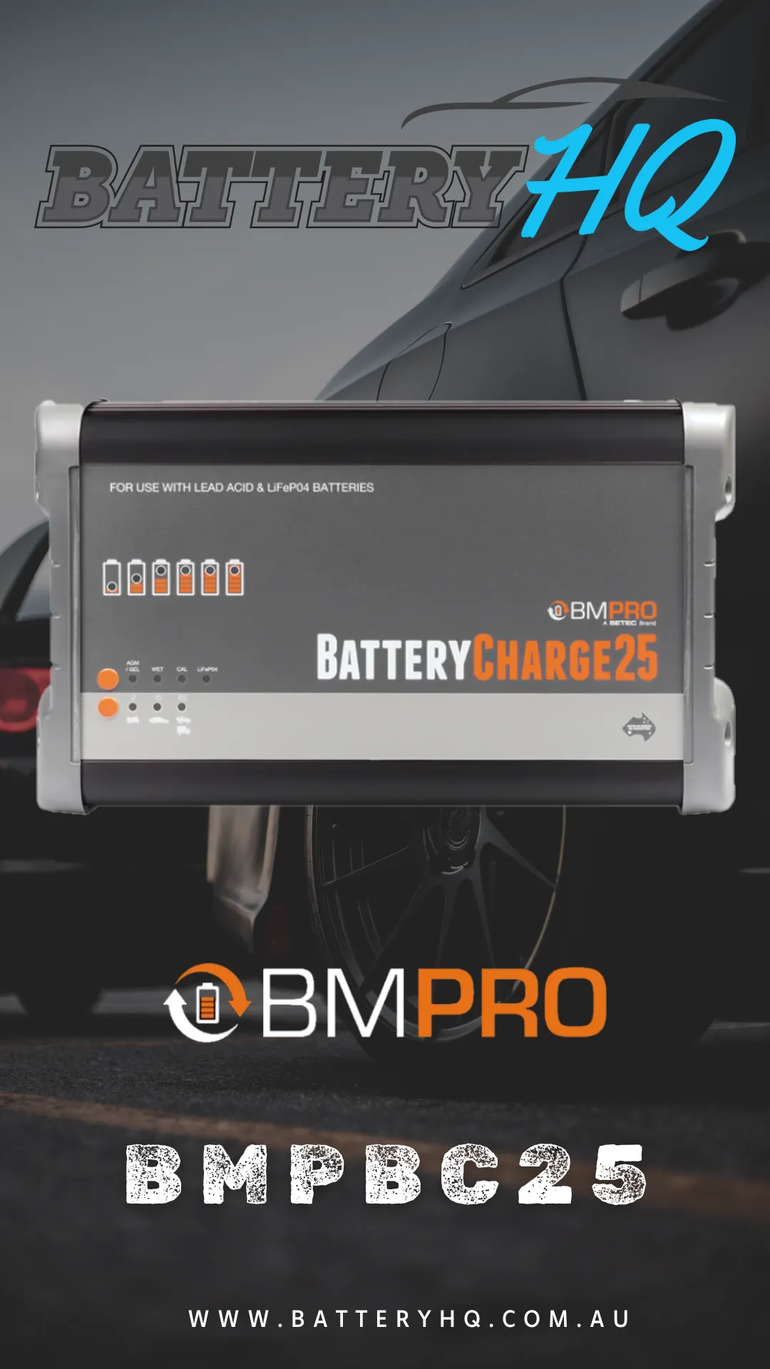 BM PRO Battery Charger 25 BMPBC25