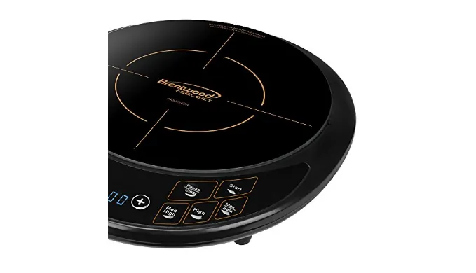 Brentwood Select TS-391 Single Electric Induction Cooktop, Black