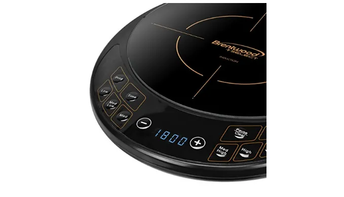 Brentwood Select TS-391 Single Electric Induction Cooktop, Black