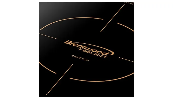 Brentwood Select TS-391 Single Electric Induction Cooktop, Black