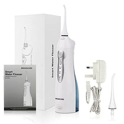 BROADCARE Cordless Portable Water Flosser with Ultra Fine Water Flow