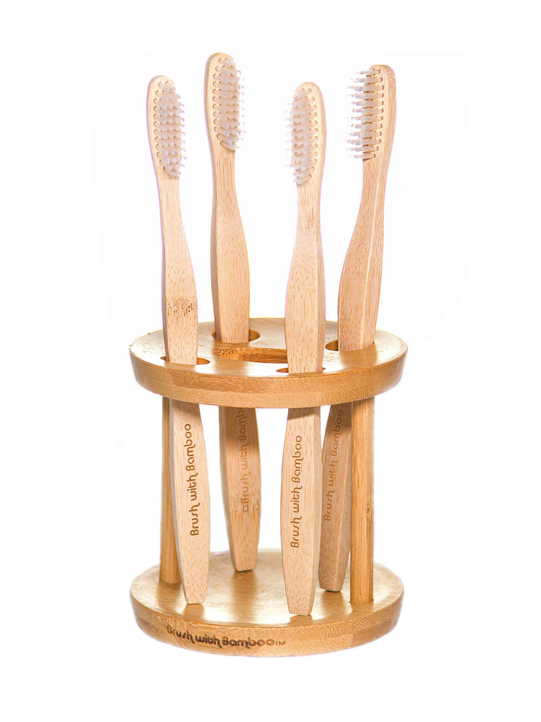 Brush With Bamboo - Soft Plant-Based Bamboo Toothbrush