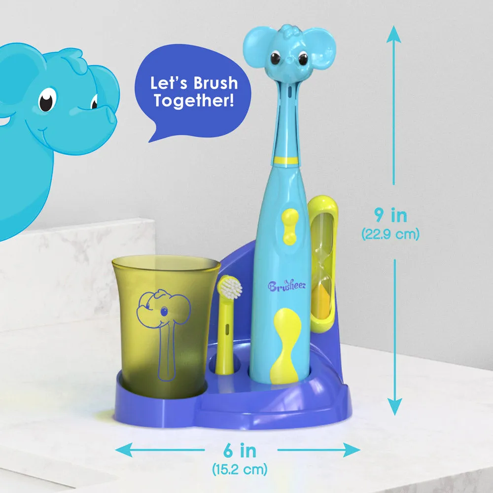 Brusheez® Kids’ Electric Toothbrush Set - Ollie the Elephant