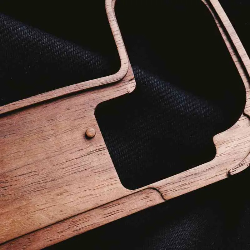 Canon EOS R Grip Base Plate Wood