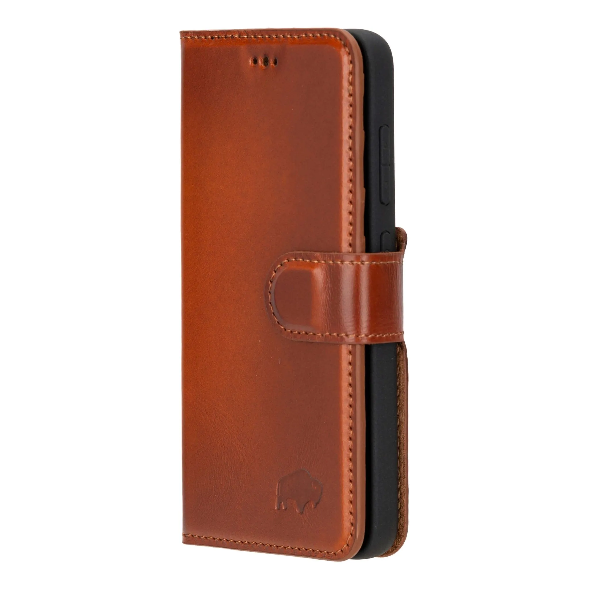 Carter Samsung Galaxy S24 Wallet Case, Burnished Tan