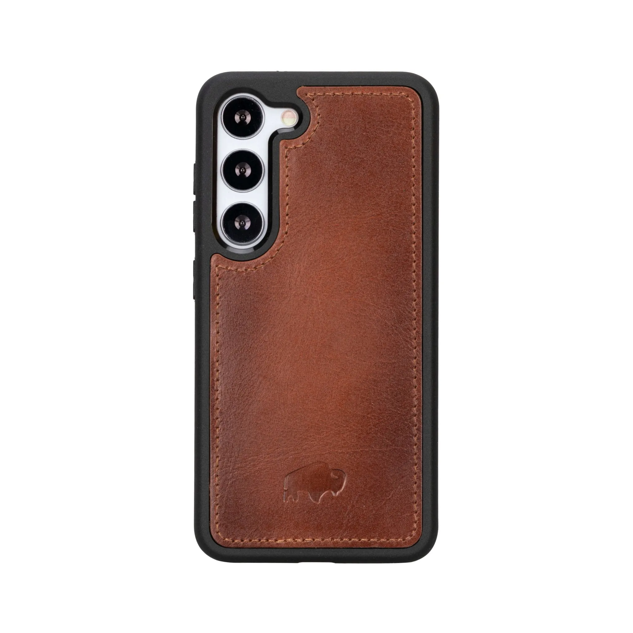 Carter Samsung Galaxy S24 Wallet Case, Burnished Tan