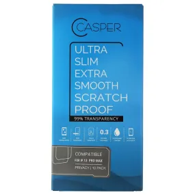 Casper Ultra Slim Glass Screen Protector for iPhone 13 Pro Max - 10 Pack