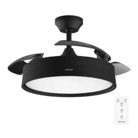 Ceiling Fan with Light Cecotec Energysilence Aero 4200 Black 35 W