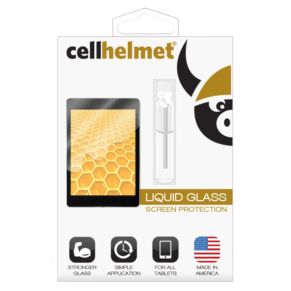 Cellhelmet Liquid Glass Screen Protection for Tablets by Cellhelmet