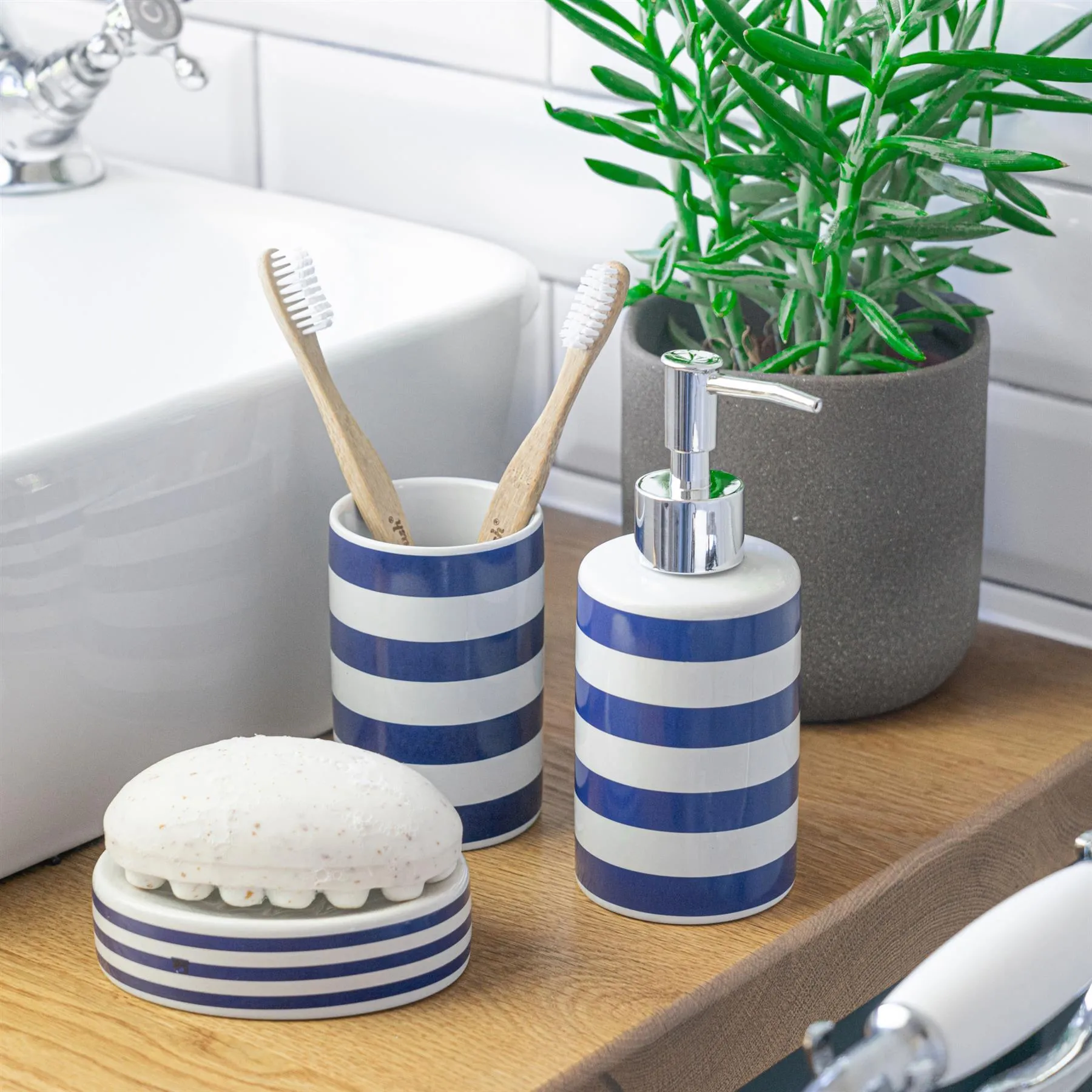 Ceramic Soap Dispenser - By Harbour Housewares