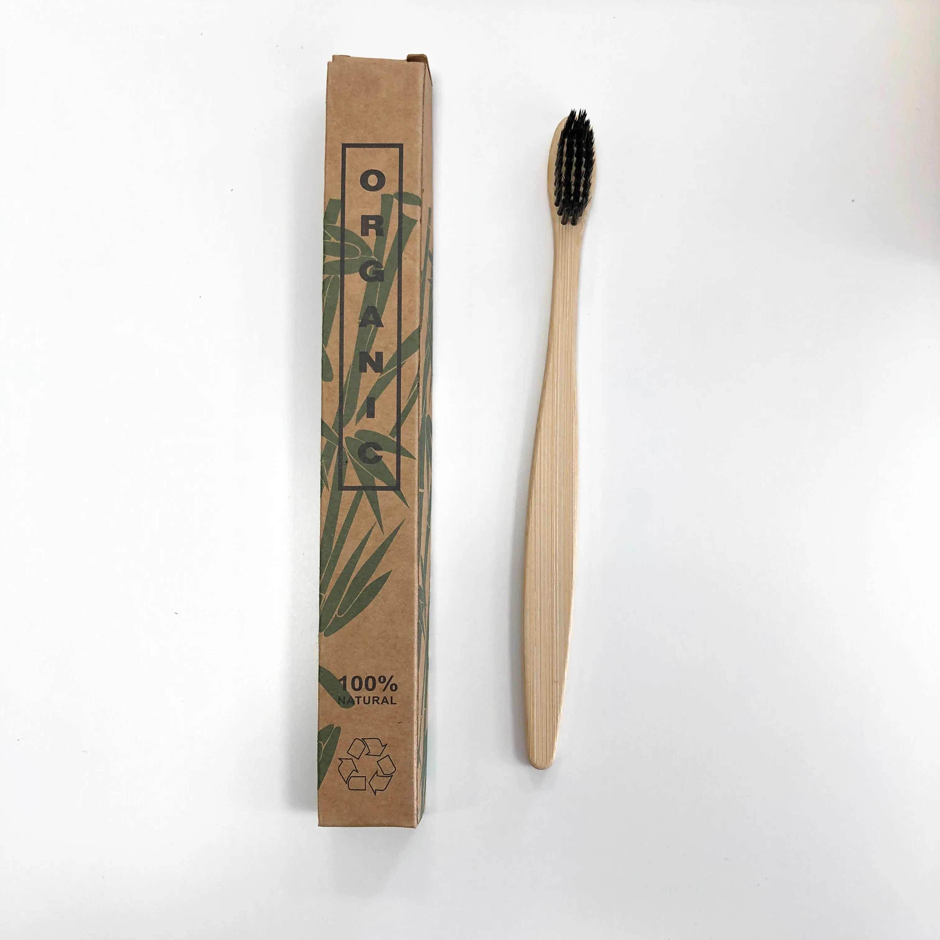 Charcoal Infused Bamboo Toothbrush