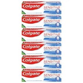 Colgate Sensitive Instant Relief Toothpaste Pack of  6 x 75ml