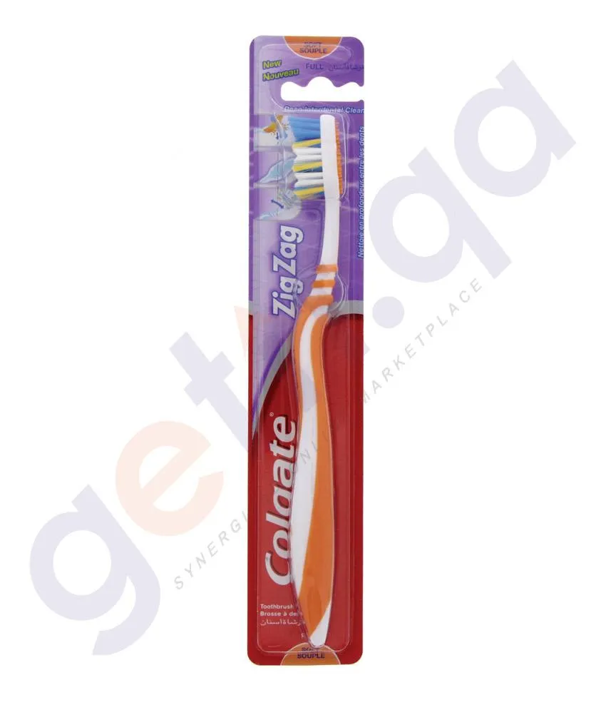 COLGATE TOOTHBRUSH ZIGZAG FLEXIBLE MEDIUM 1PC