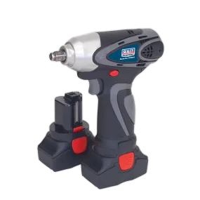 Cordless Impact Wrench 3/8"Sq Drive 140Nm 14.4V 2Ah Lithium-ion - 2 Batteries 40min Charger