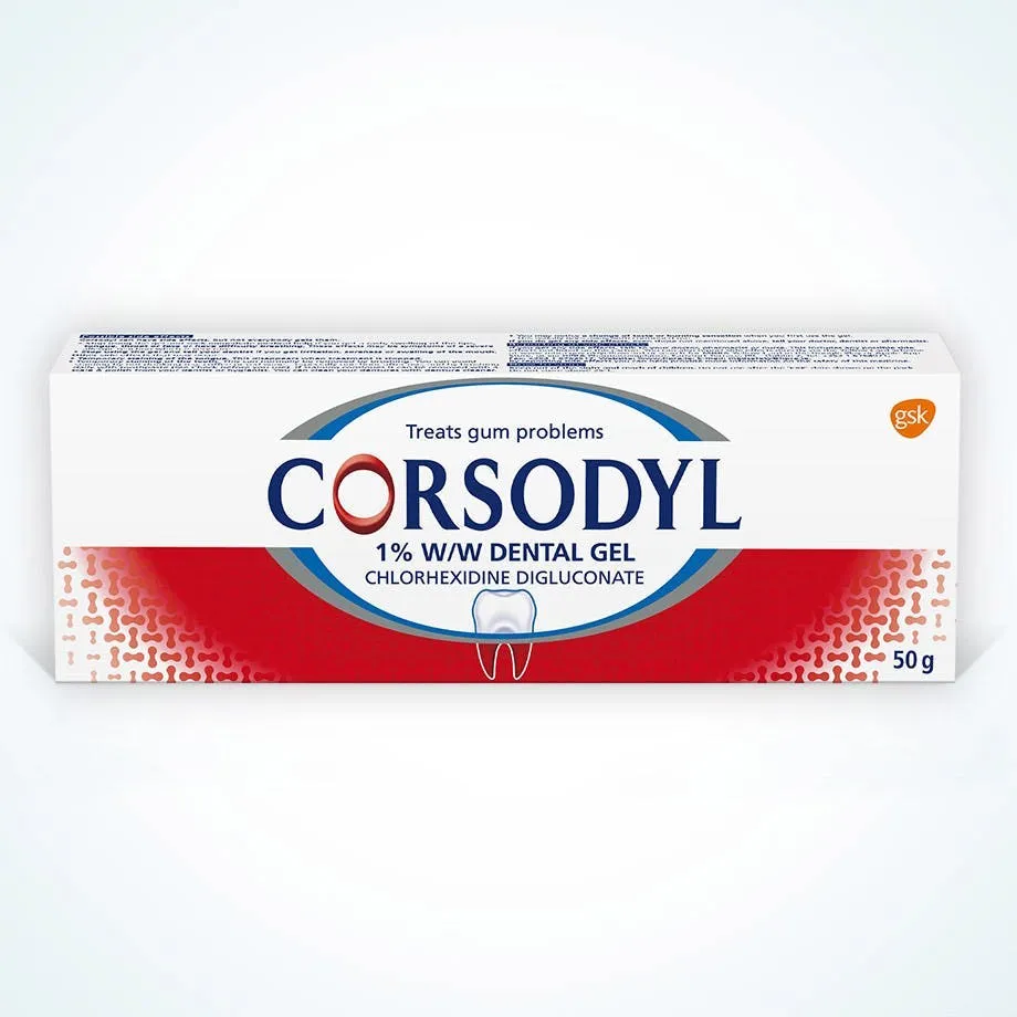 Corsodyl Dental Gel - 50g (A)