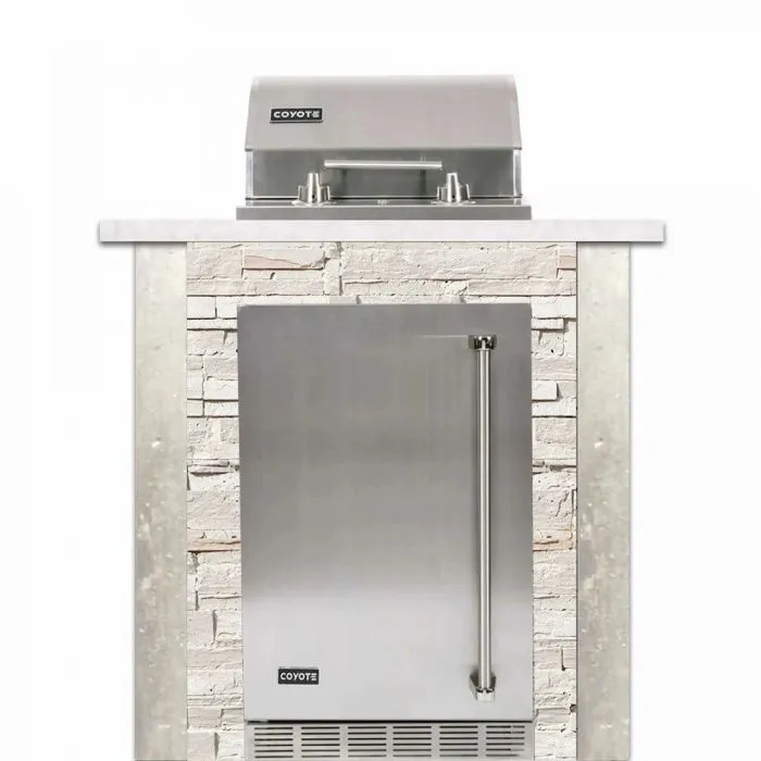 Coyote 3ft Electric Island - Refrigerator for C1EL120SM, CBIR (L or R)