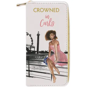 Crowned in Curls Wallet