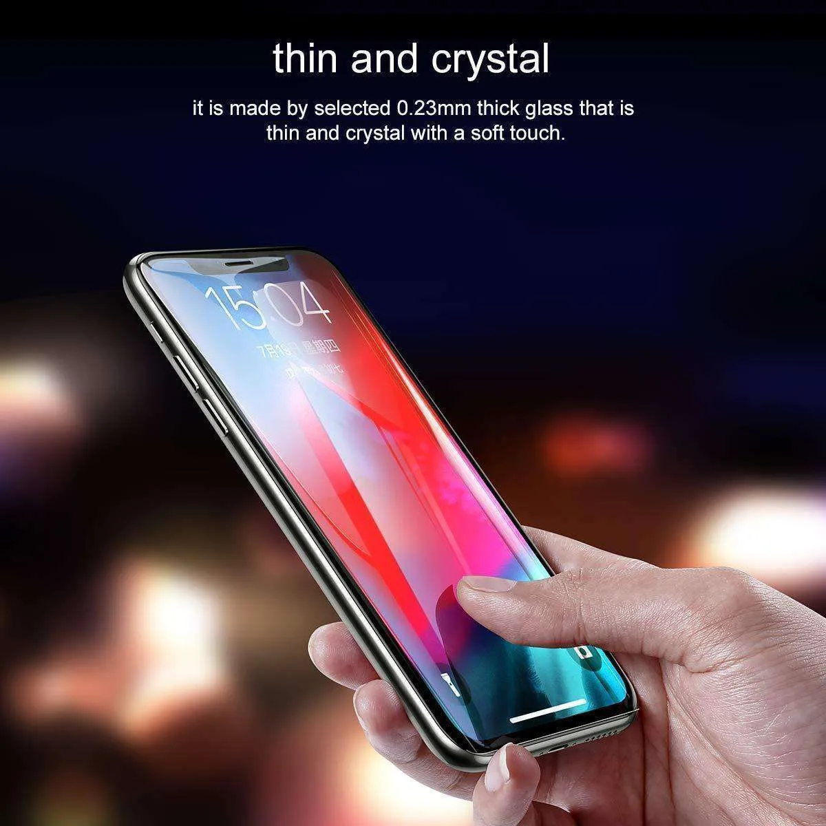 Curved Tempered Glass Screen Protector for iPhone 11 Pro Max