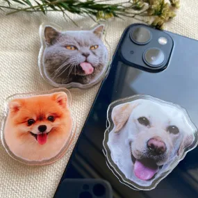 Customize Your Perfect Gift: Personalized Phone Grip Holder | Any Image Welcome