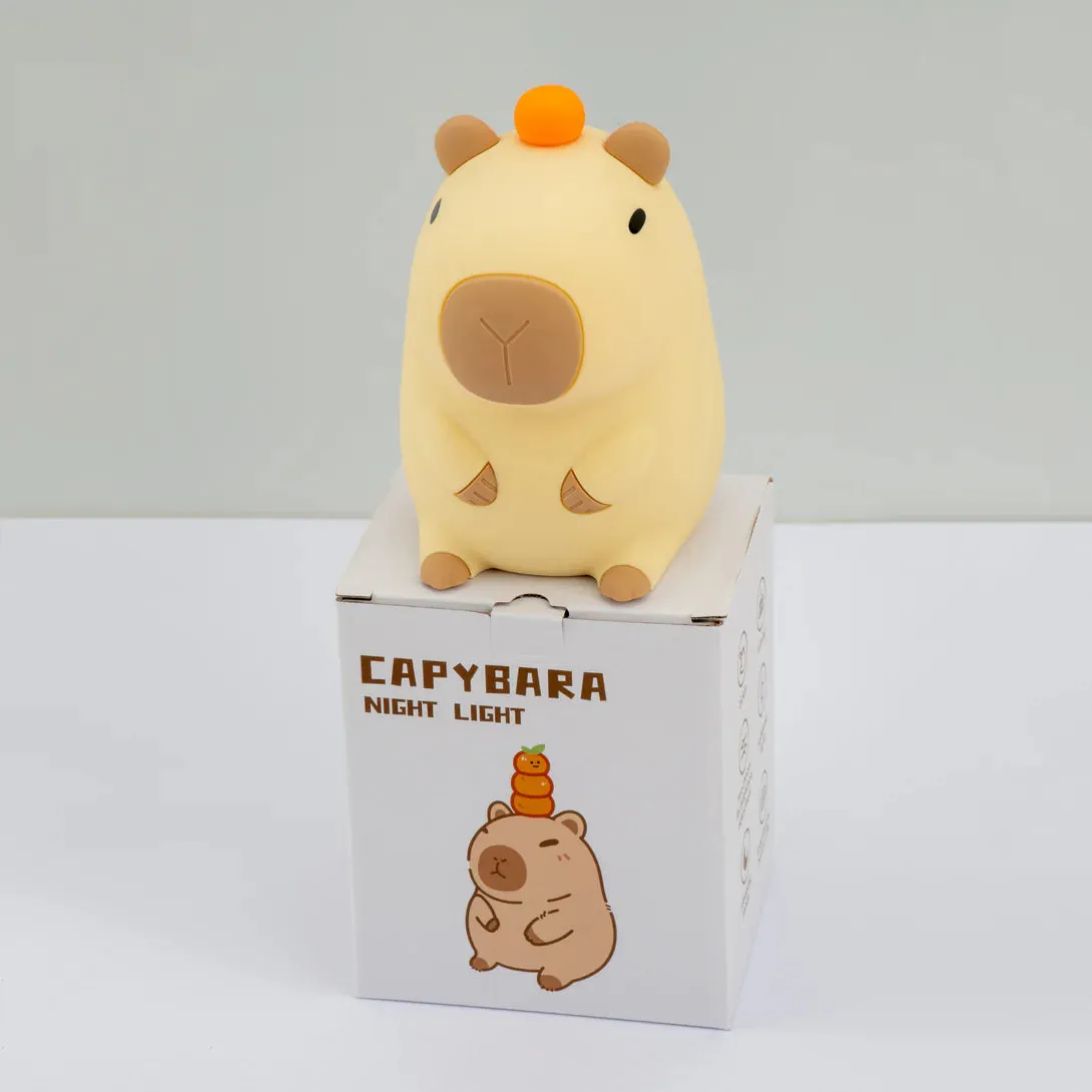 Cute Capybara Rechargeable Nightlight Lamp