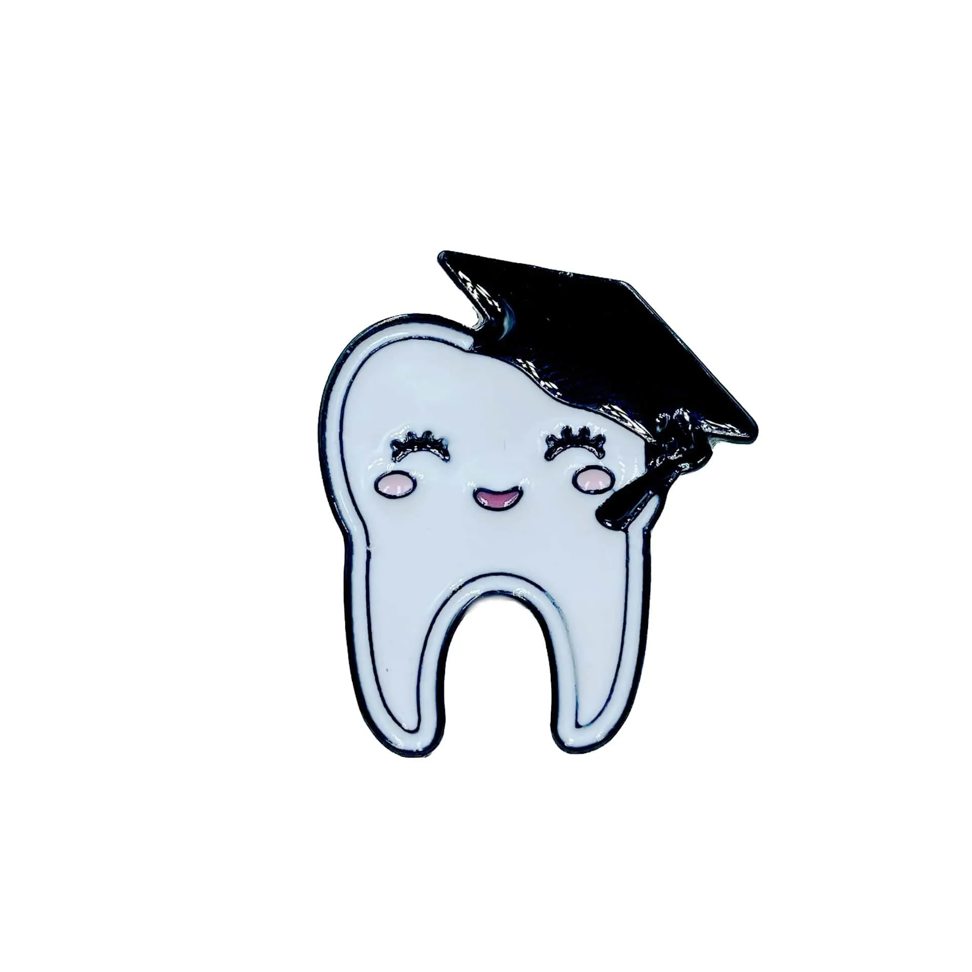 Dental Dentistry Cute Cartoon Metal Enamel Brooch