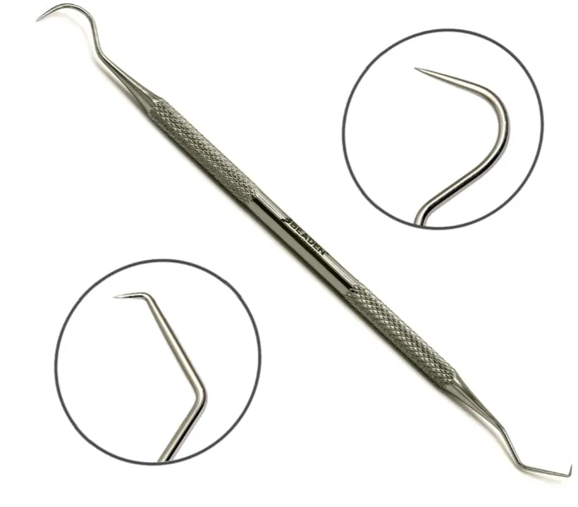 Dental Scaler Curved Edge