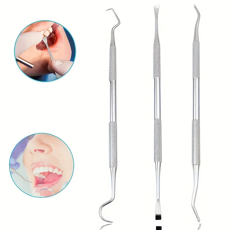 Dental Tools Set for Tartar Removal and Oral Hygiene