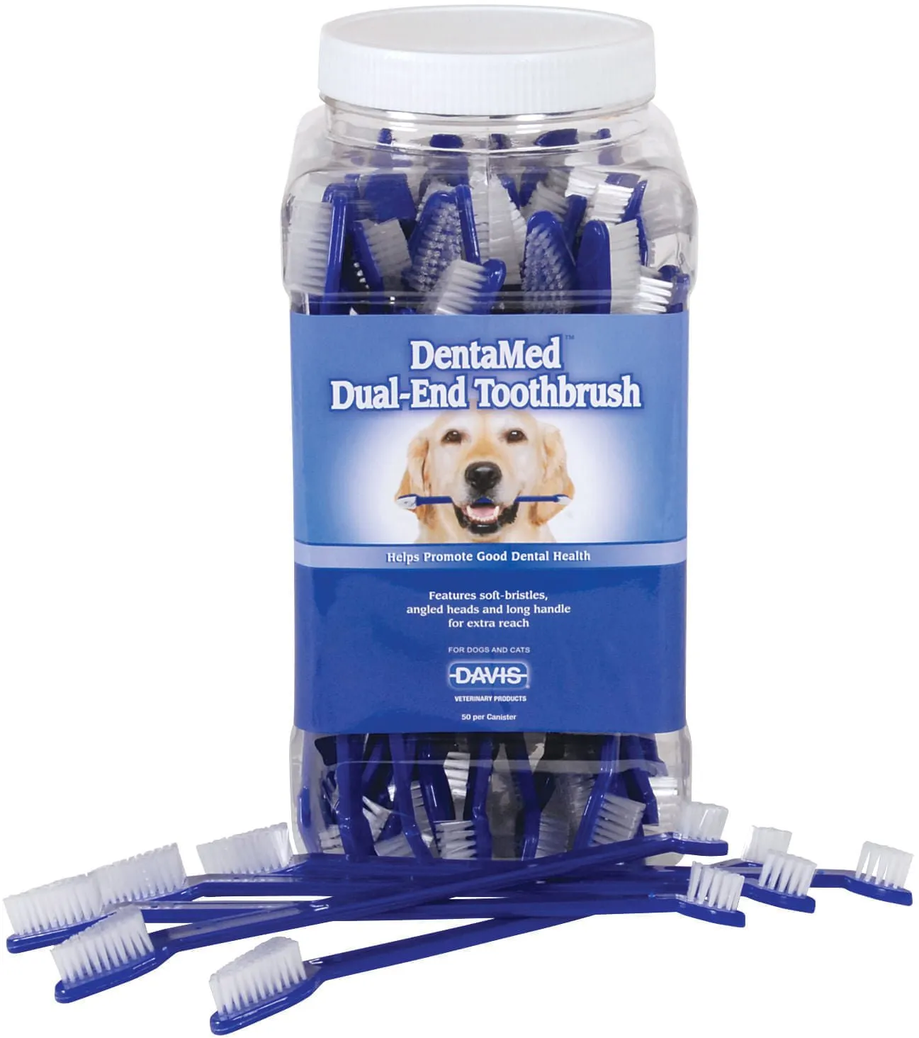 DentaMed Dual-End Toothbrush for Dogs & Cats