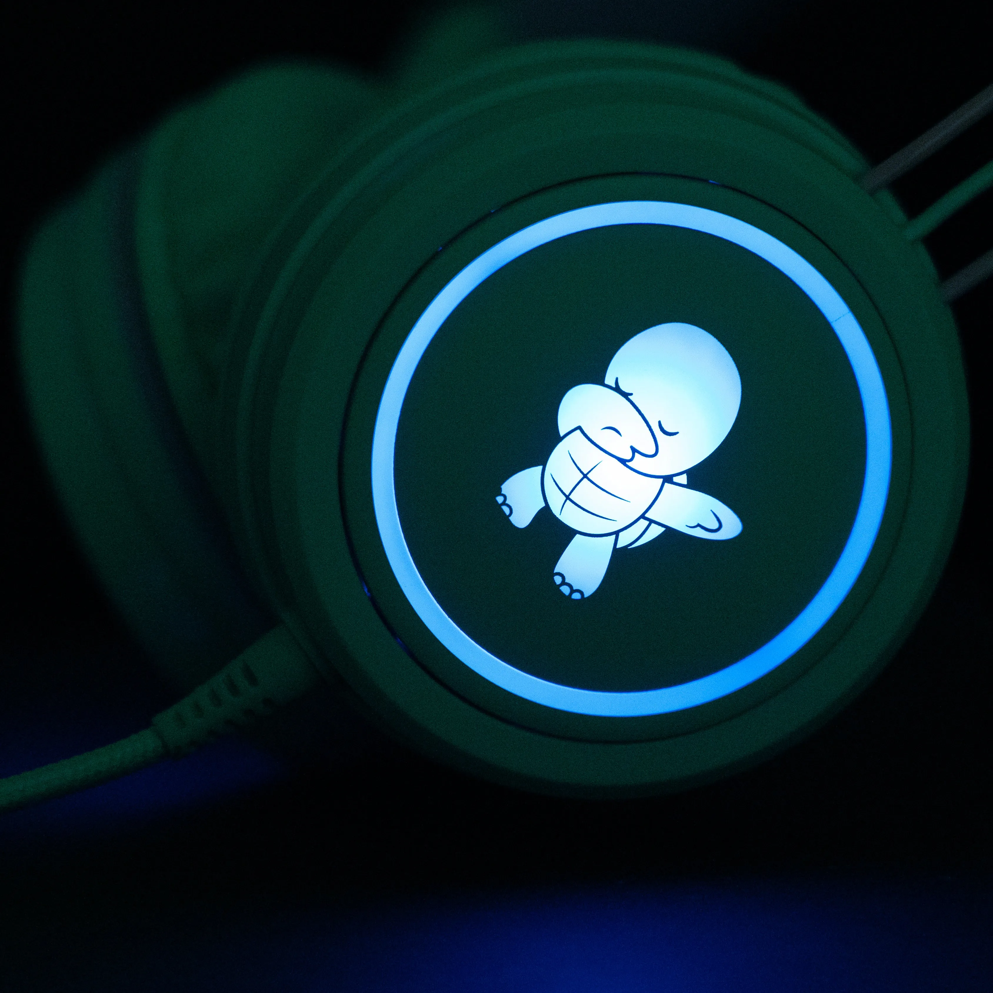 Design Your Own: Custom KidJamz KJ55 Headphones for Kids with LED Lights [USB-C Plug]