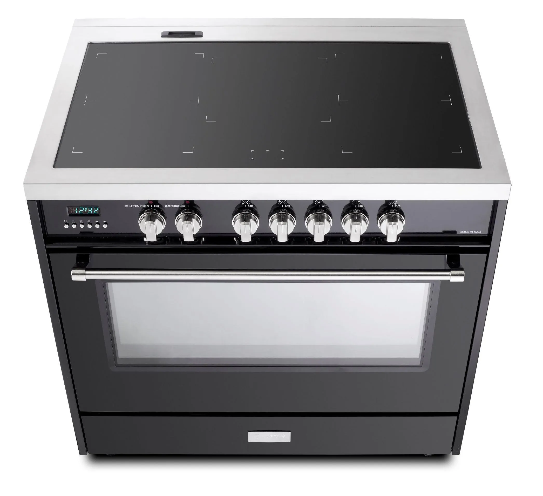 Designer 36" Induction Single Oven Range - Gloss Black