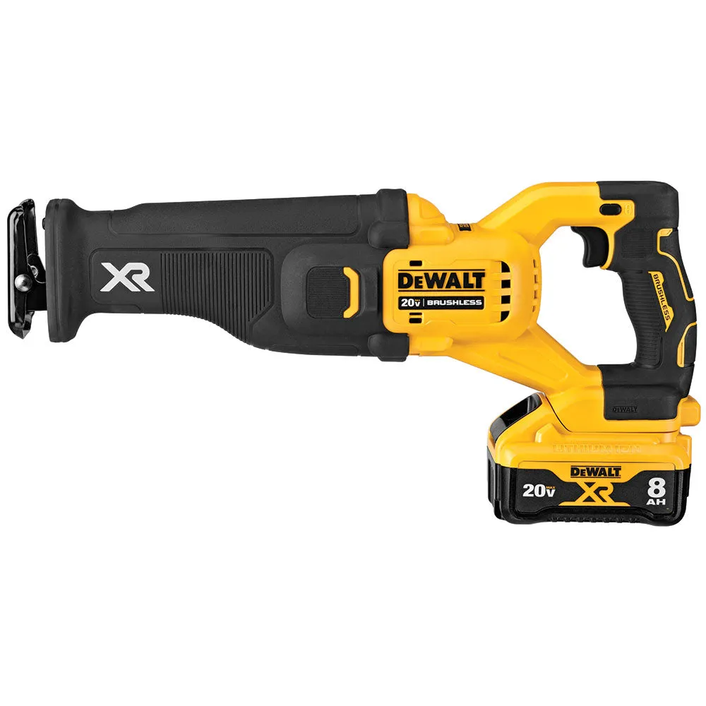 DeWalt DCS368W1 20V MAX XR Brushless Reciprocating Saw with Power Detect Tool Technology Kit