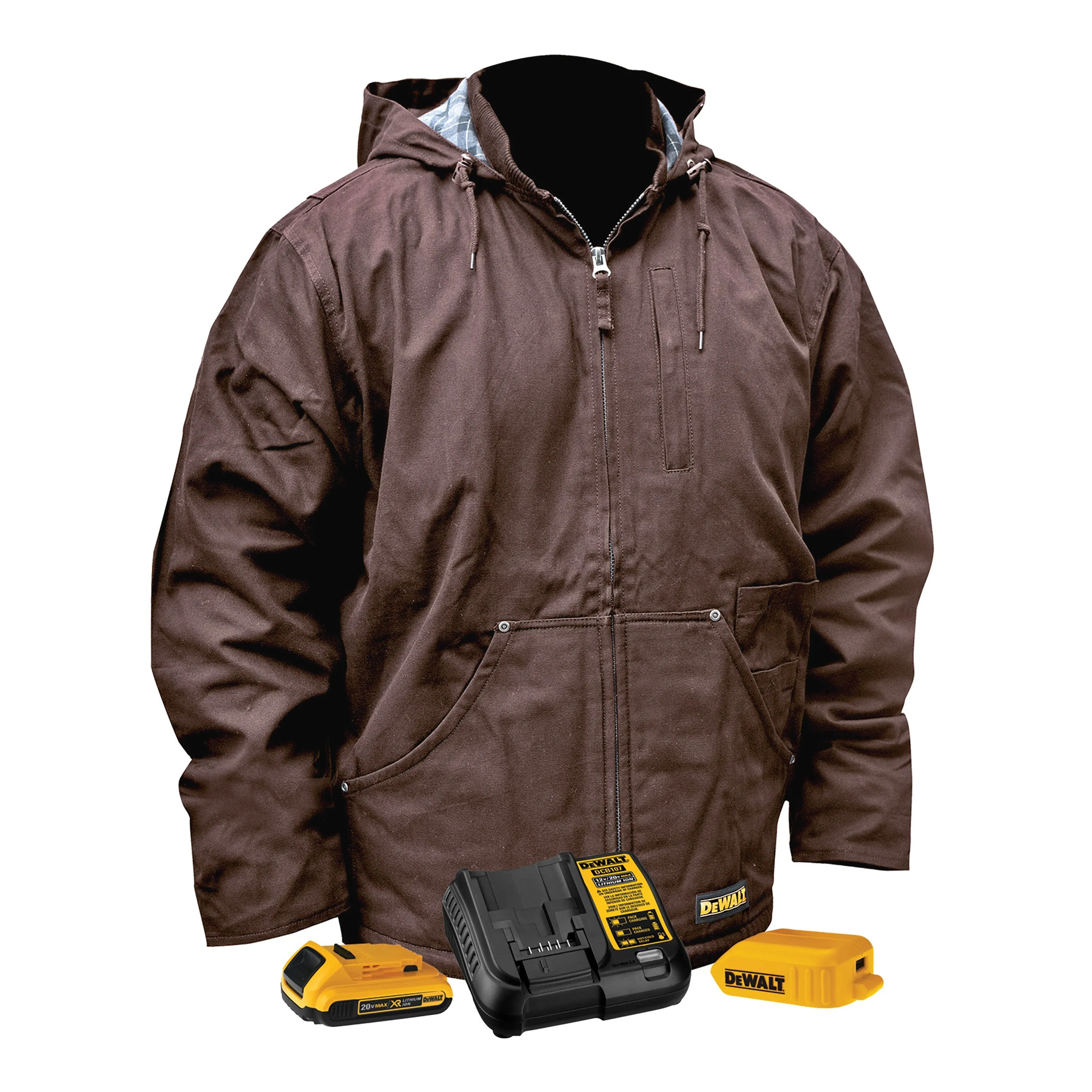 DEWALT Men's Heated Coat Kitted